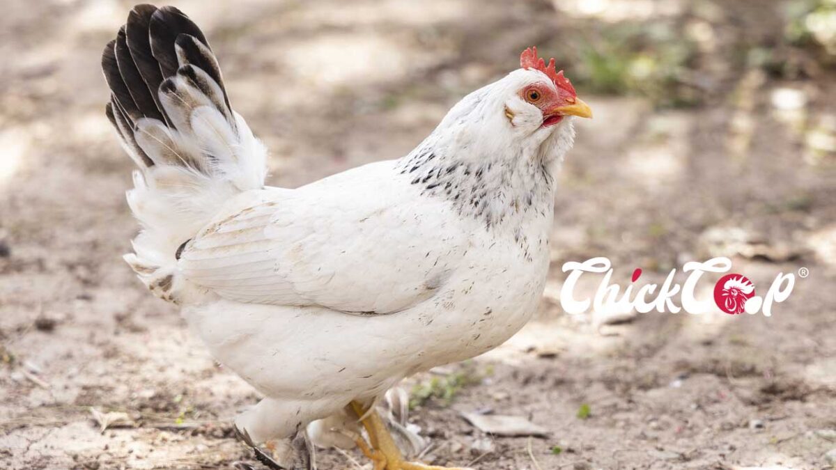 Bearded d'Anvers chicken